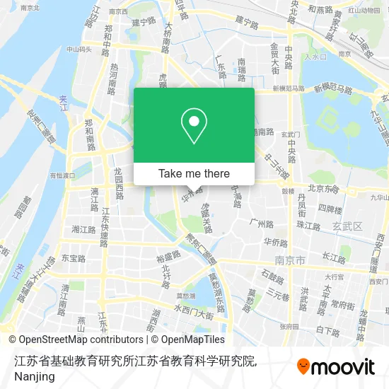 江苏省基础教育研究所江苏省教育科学研究院 map