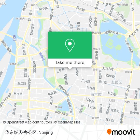 华东饭店-办公区 map