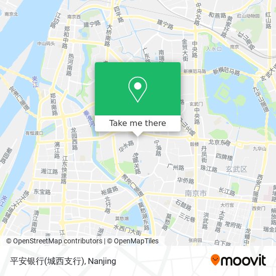 平安银行(城西支行) map