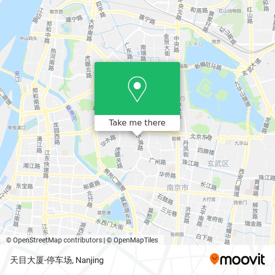 天目大厦-停车场 map