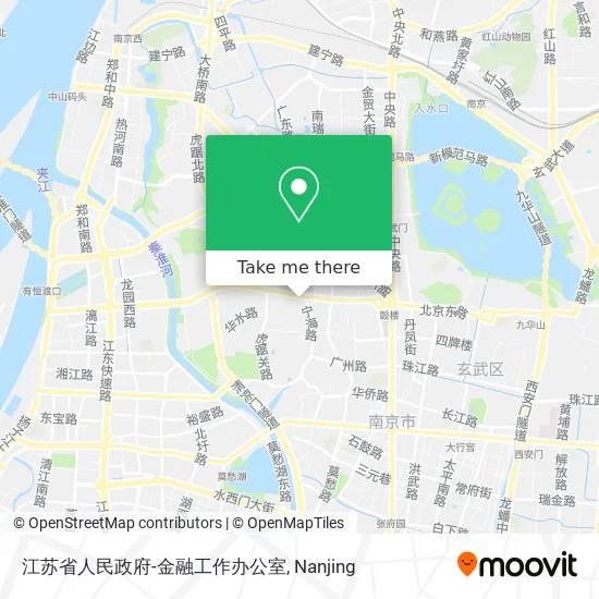 江苏省人民政府-金融工作办公室 map