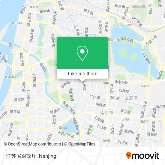 江苏省财政厅 map