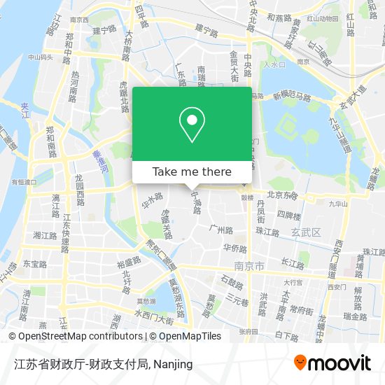 江苏省财政厅-财政支付局 map