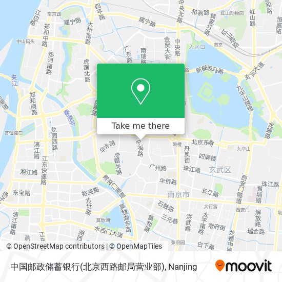 中国邮政储蓄银行(北京西路邮局营业部) map