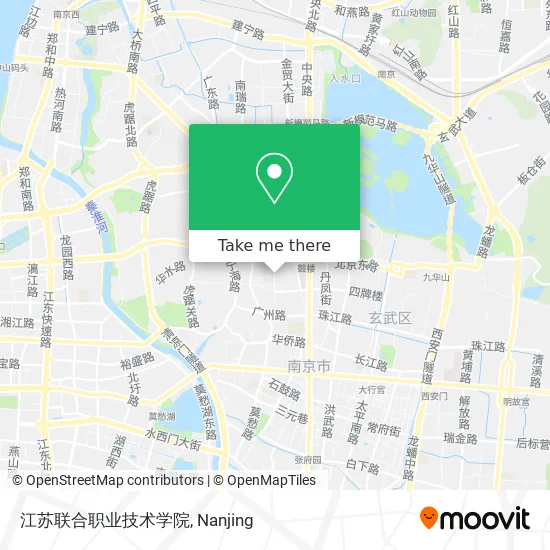 江苏联合职业技术学院 map