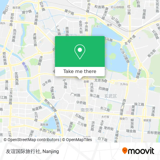 友谊国际旅行社 map