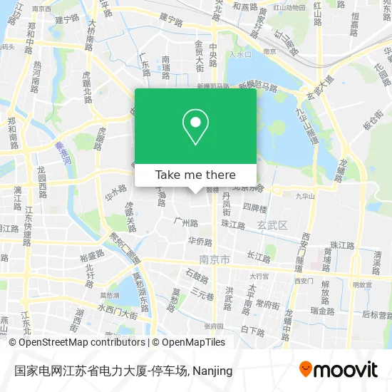 国家电网江苏省电力大厦-停车场 map