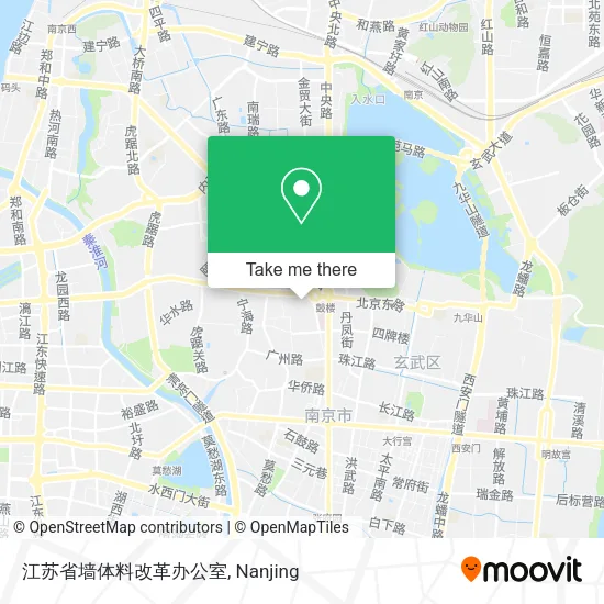 江苏省墙体料改革办公室 map