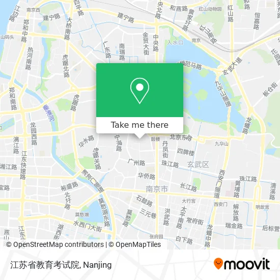 江苏省教育考试院 map