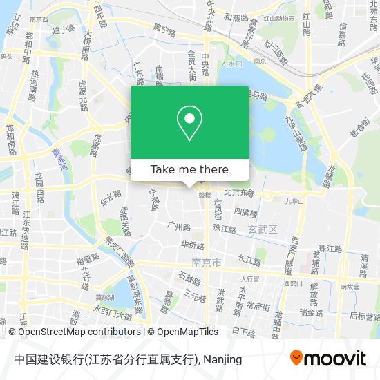 中国建设银行(江苏省分行直属支行) map