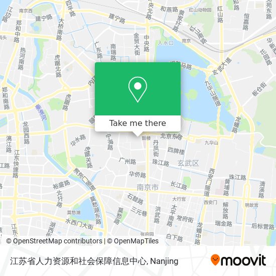 江苏省人力资源和社会保障信息中心 map