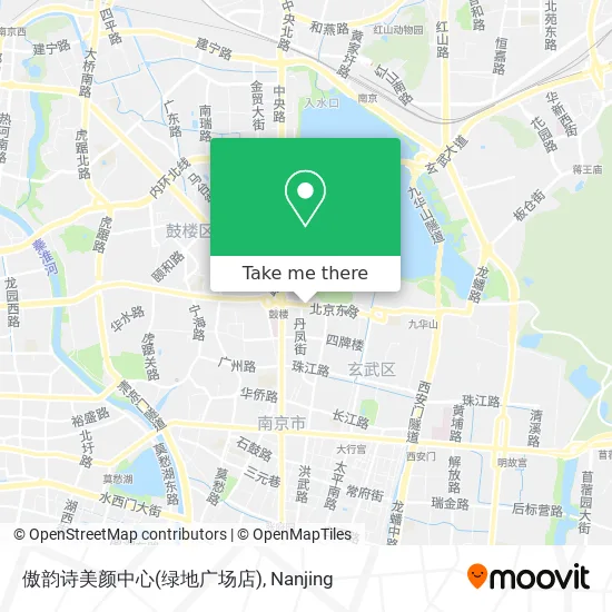 傲韵诗美颜中心(绿地广场店) map