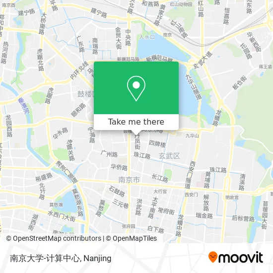 南京大学-计算中心 map