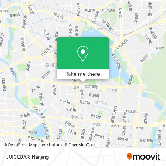 JUICEBAR map