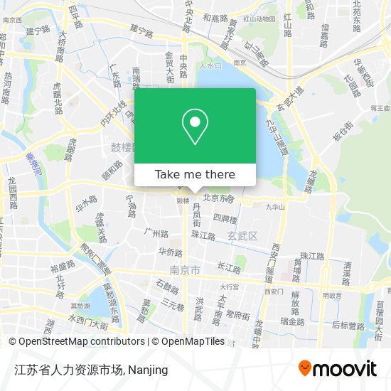 江苏省人力资源市场 map