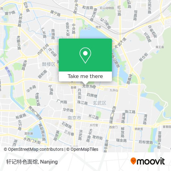 轩记特色面馆 map
