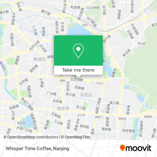 Whisper Time Coffee map