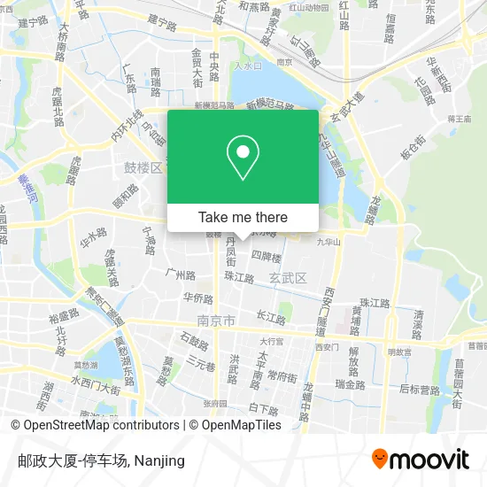 邮政大厦-停车场 map