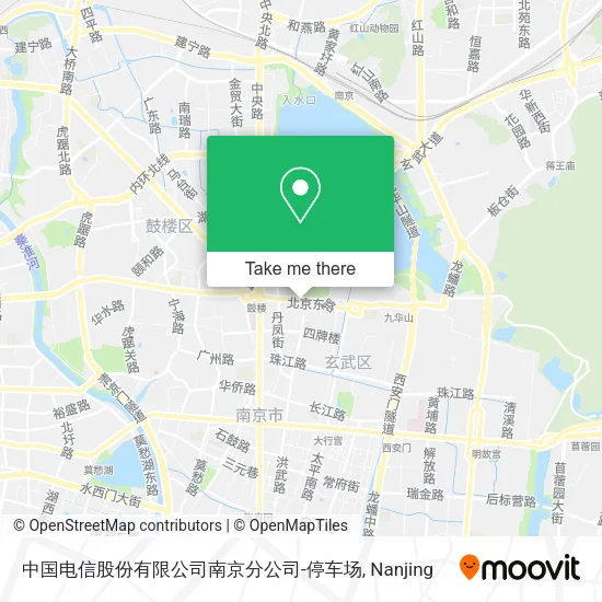 中国电信股份有限公司南京分公司-停车场 map