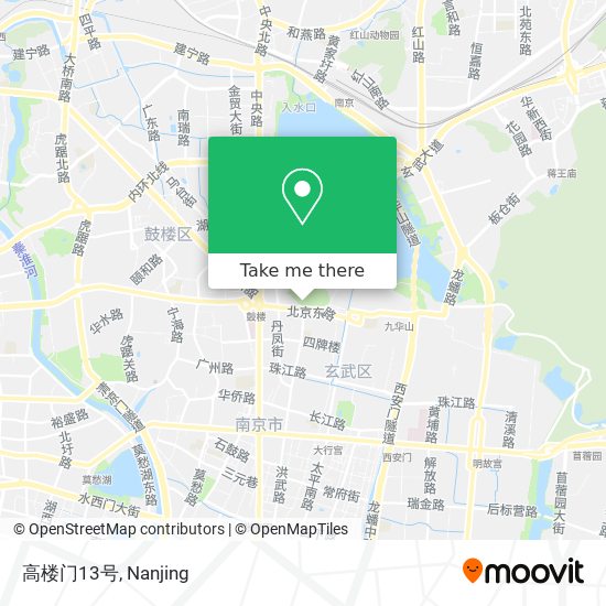 高楼门13号 map