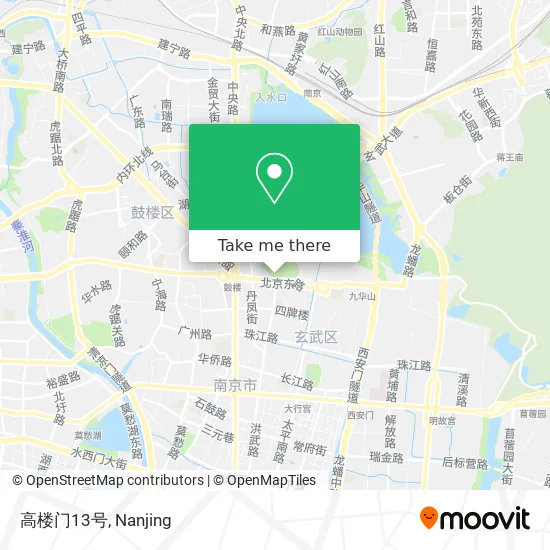 高楼门13号 map