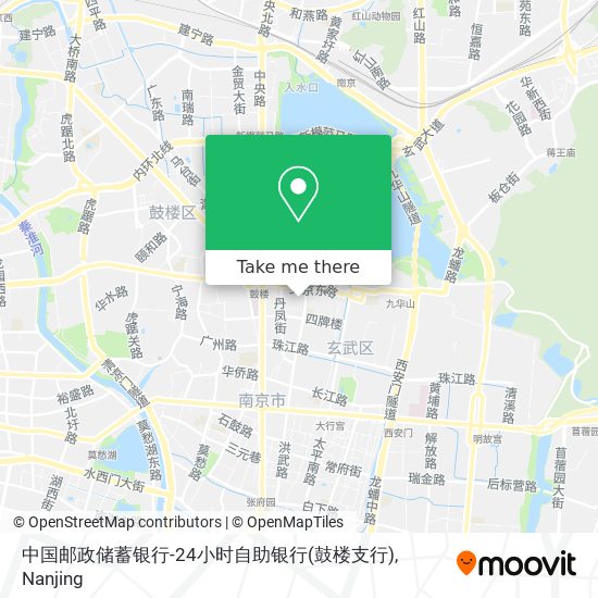 中国邮政储蓄银行-24小时自助银行(鼓楼支行) map