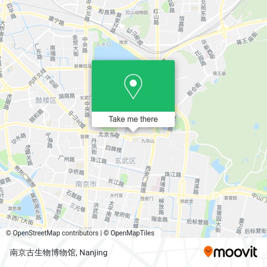南京古生物博物馆 map