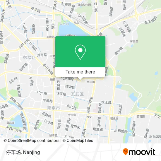 停车场 map