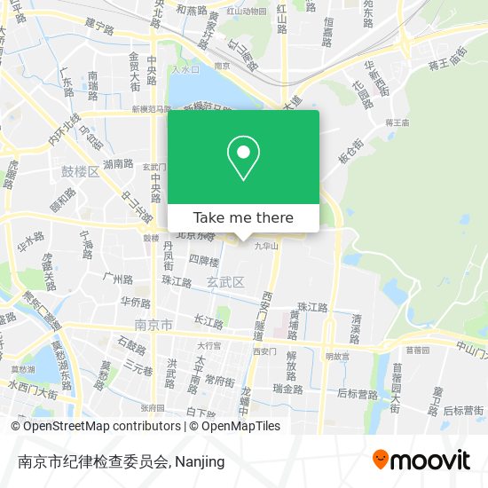 南京市纪律检查委员会 map