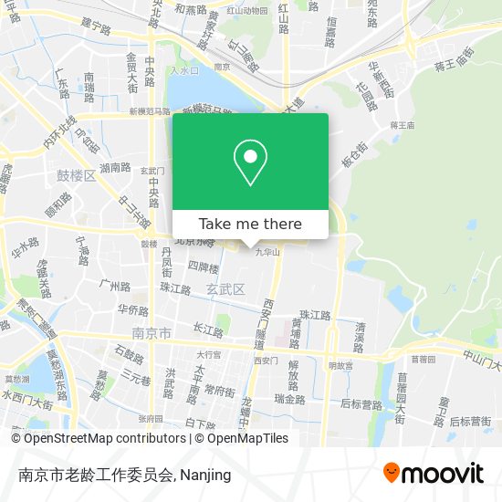 南京市老龄工作委员会 map