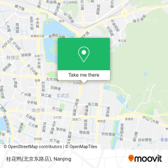 桂花鸭(北京东路店) map
