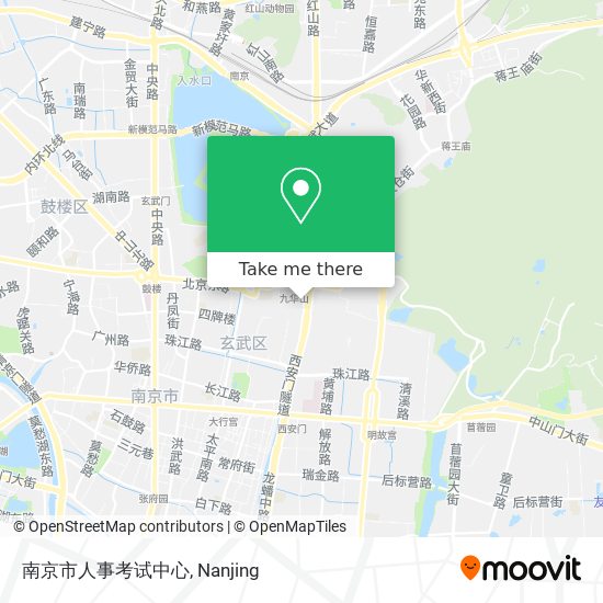 南京市人事考试中心 map