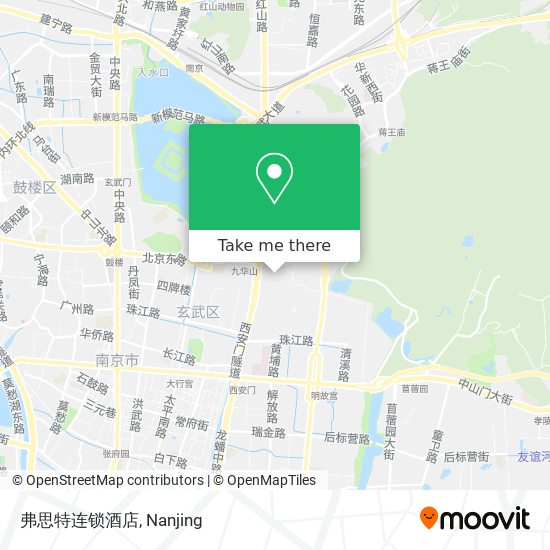 弗思特连锁酒店 map