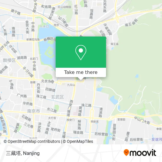三藏塔 map