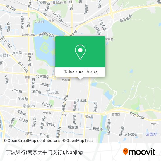 宁波银行(南京太平门支行) map