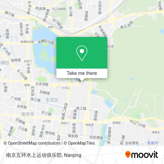 南京五环水上运动俱乐部 map