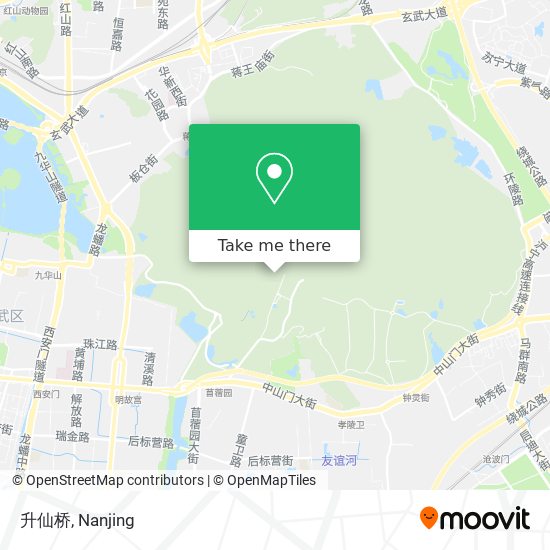 升仙桥 map