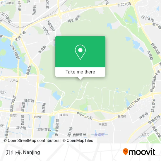 升仙桥 map