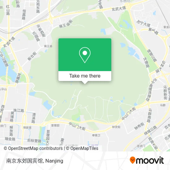 南京东郊国宾馆 map