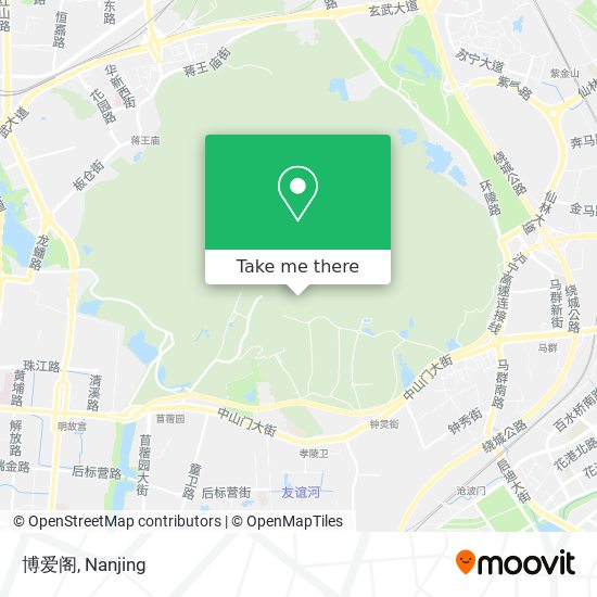 博爱阁 map