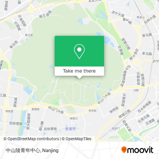 中山陵青年中心 map