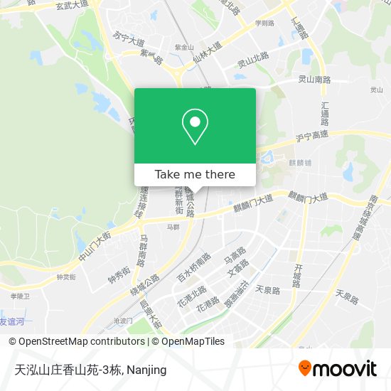 天泓山庄香山苑-3栋 map