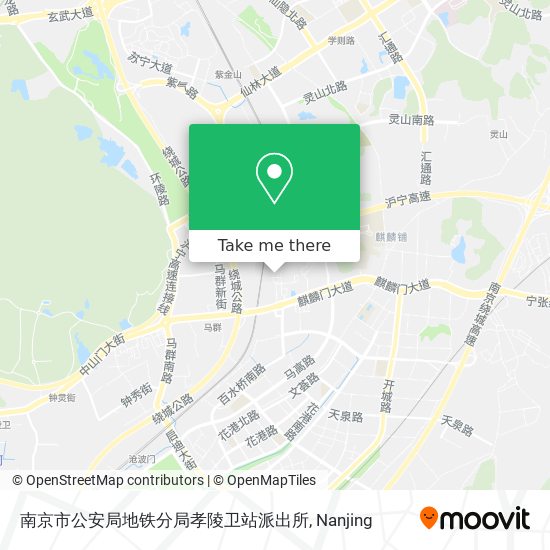 南京市公安局地铁分局孝陵卫站派出所 map