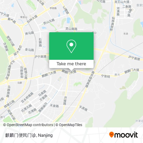 麒麟门便民门诊 map