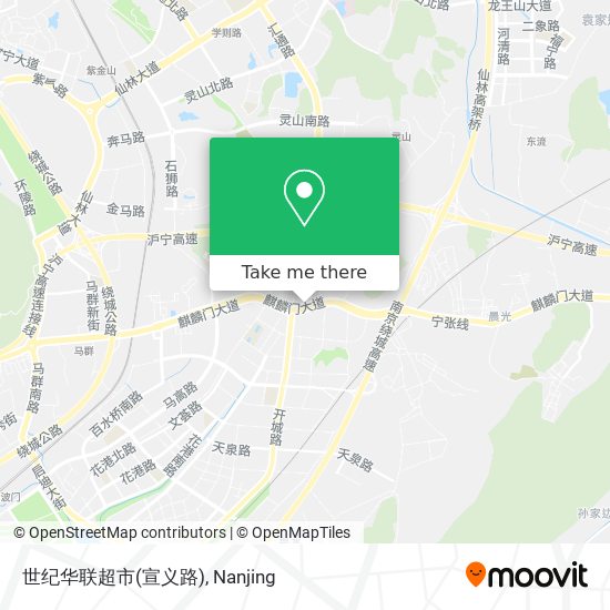 世纪华联超市(宣义路) map
