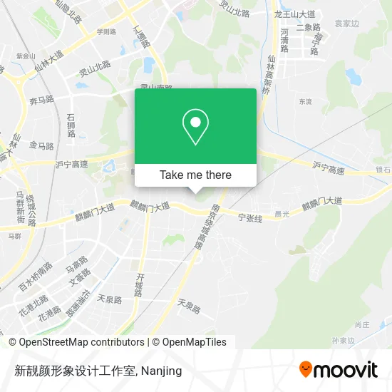 新靓颜形象设计工作室 map