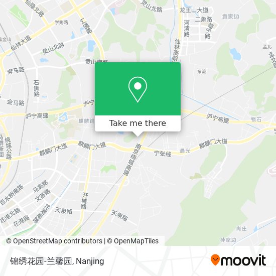 锦绣花园-兰馨园 map