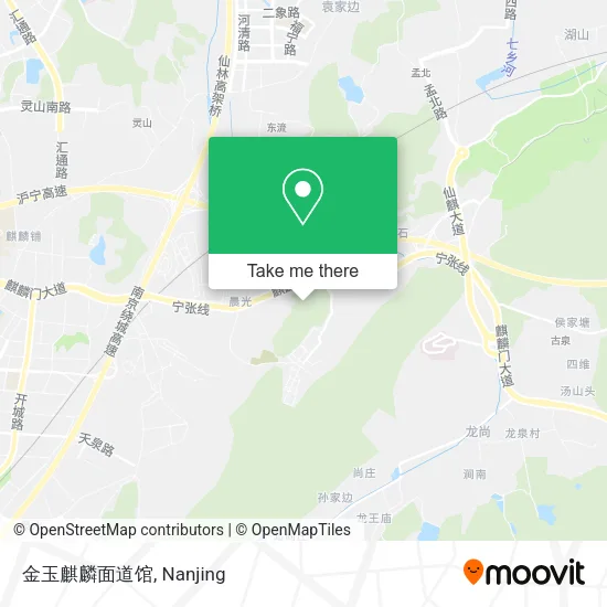 金玉麒麟面道馆 map