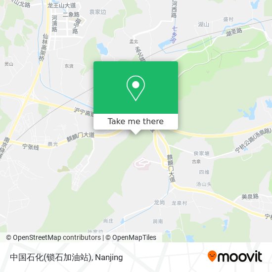 中国石化(锁石加油站) map