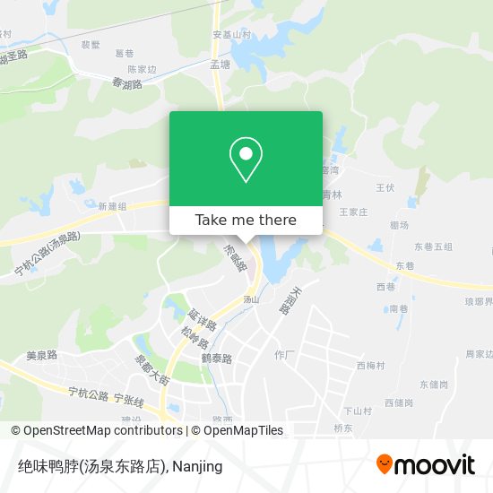 绝味鸭脖(汤泉东路店) map